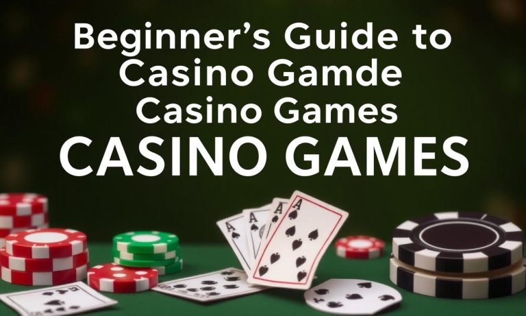 賭場遊戲新手入門指南