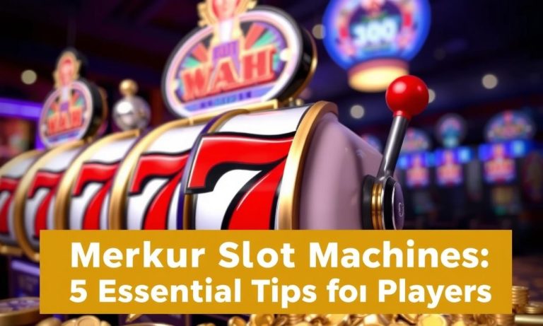Merkur老虎機：玩家必知的5個技巧