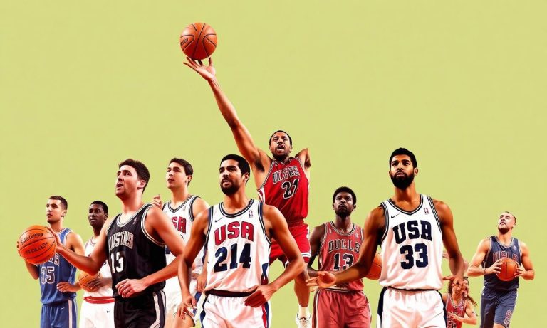 美國國家隊歷史上的傳奇球星