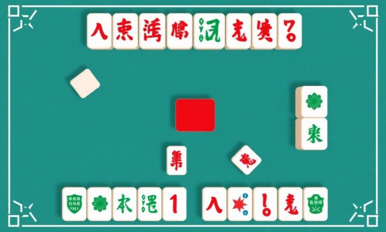 香港麻雀的基本規則和技巧