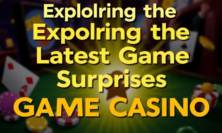 探索Game One賭場最新的遊戲驚喜
